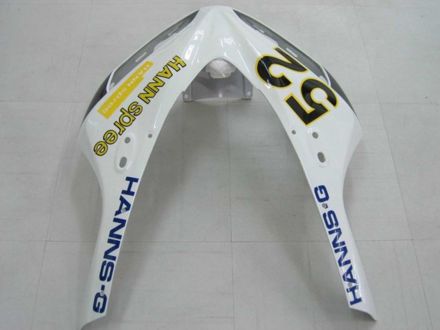 Compra Carenados Moto Honda CBR1000RR 2006-2007 - Blanco Verde Negro Brillante Hannspree 52