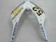 Compra Carenados Moto Honda CBR1000RR 2006-2007 - Blanco Verde Negro Brillante Hannspree 52