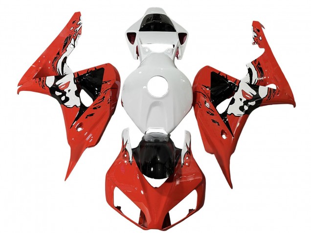 Compra Carenados Moto Honda CBR1000RR 2006-2007 - Blanco Rojo Negro Brillante