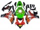 Compra Carenados Moto Honda CBR1000RR 2008-2011 - Verde Naranja Negro Brillante Rossi Michelin 46