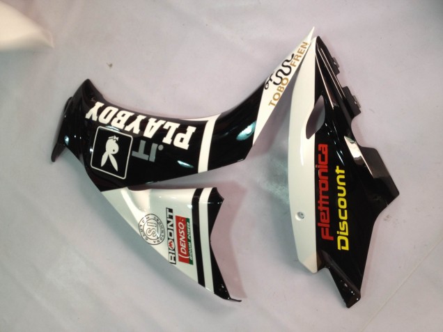 Compra Carenados Moto Honda CBR1000RR 2012-2016 - Blanco Negro Brillante Rizoma Playboy