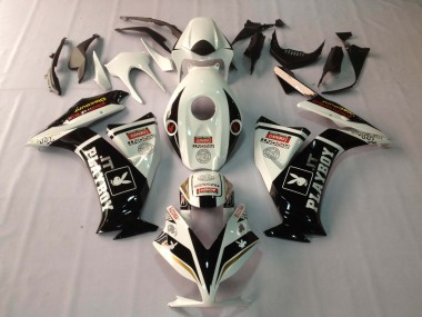 Compra Carenados Moto Honda CBR1000RR 2012-2016 - Blanco Negro Brillante Rizoma Playboy