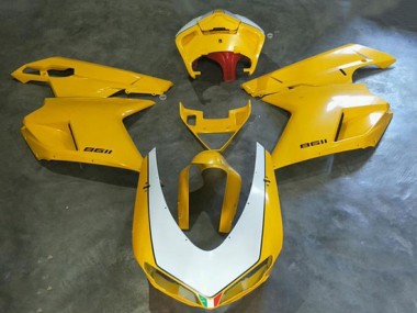 Compra Carenados Moto Kawasaki EX250 2008-2012 - Blanco Amarillo