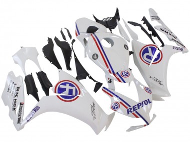 Compra Carenados Moto Honda CBR1000RR 2012-2016 - Blanco Azul Rojo Repsol