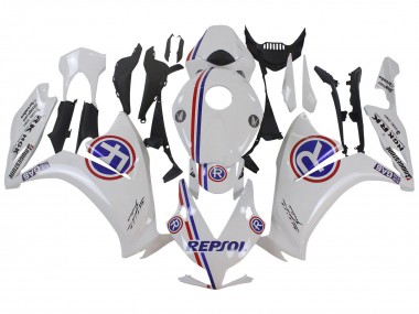 Compra Carenados Moto Honda CBR1000RR 2012-2016 - Blanco Azul Rojo Repsol