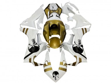 Compra Carenados Moto Honda CBR1000RR 2017-2023 - Blanco Oro Oscuro