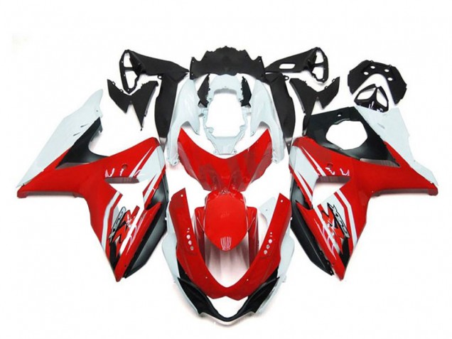 Compra Carenado Moto Suzuki GSXR 1000 2009-2016 - Blanco Rojo Negro