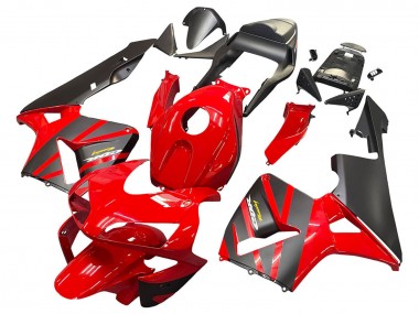 Compra Carenados Moto Honda CBR600RR 2003-2004 - Rojo Negro Mate Carrera