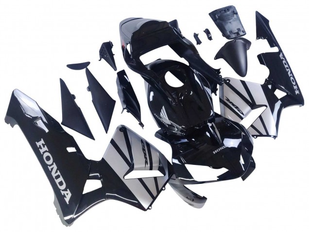 Compra Carenados Moto Honda CBR600RR 2003-2004 - Plata Negro Brillante
