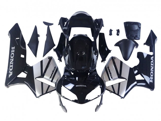 Compra Carenados Moto Honda CBR600RR 2003-2004 - Plata Negro Brillante