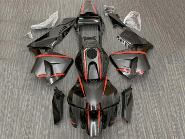 Compra Carenados Moto Honda CBR600RR 2003-2004 - Negro Brillante Rojo Raya