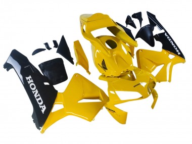 Compra Carenados Moto Honda CBR600RR 2003-2004 - Amarillo Negro Brillante