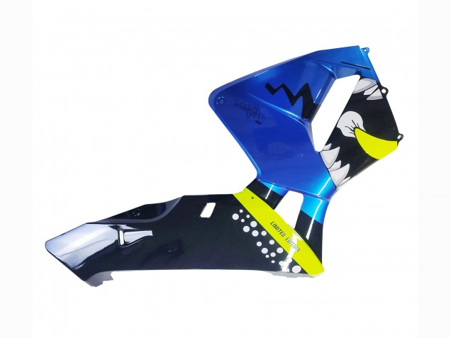 Compra Carenados Moto Honda CBR600RR 2003-2004 - Azul Neon Amarillo Negro Brillante Tiburón