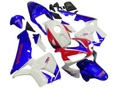 Compra Carenados Moto Honda CBR600RR 2003-2004 - Blanco Azul Rojo HRC