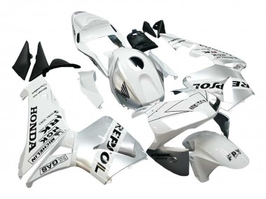 Compra Carenados Moto Honda CBR600RR 2003-2004 - Blanco Plata Negro Repsol