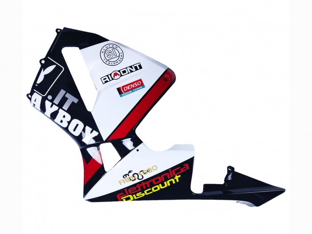 Compra Carenados Moto Honda CBR600RR 2003-2004 - Blanco Rojo Negro Brillante DENSO Rimont