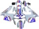 Compra Carenados Moto Honda CBR600RR 2003-2004 - Blanco Rojo Azul
