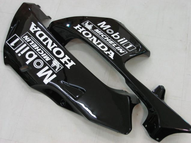 Compra Carenados Moto Honda CBR600RR 2005-2006 - Negro Brillante Blanco West