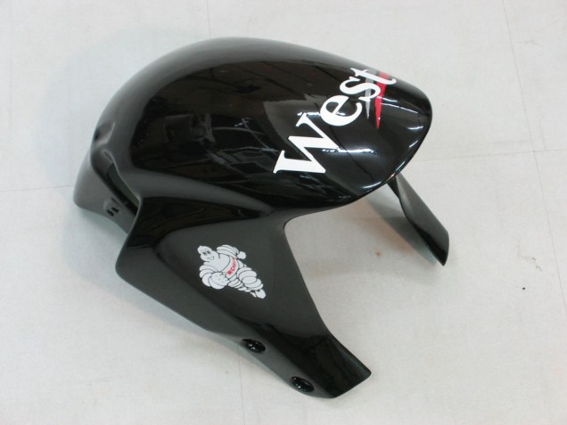 Compra Carenados Moto Honda CBR600RR 2005-2006 - Negro Brillante Blanco West