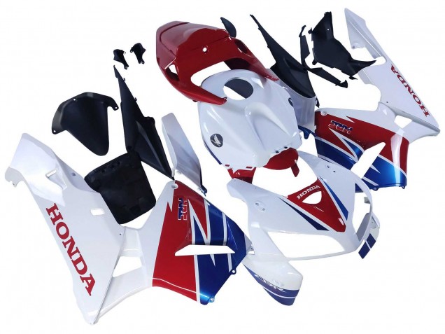 Compra Carenado Moto Honda CBR600RR 2005-2006 - Blanco Rojo Azul HRC