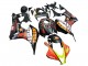 Compra Carenados Moto Honda CBR600RR 2007-2008 - Negro Mate Naranja Rojo Rossi Repsol 46