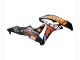 Compra Carenados Moto Honda CBR600RR 2007-2008 - Negro Mate Naranja Rojo Rossi Repsol 46