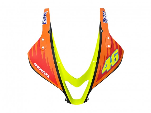 Compra Carenados Moto Honda CBR600RR 2007-2008 - Negro Mate Naranja Rojo Rossi Repsol 46