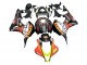 Compra Carenados Moto Honda CBR600RR 2007-2008 - Negro Mate Naranja Rojo Rossi Repsol 46
