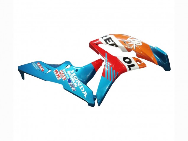 Compra Carenados Moto Honda CBR600RR 2007-2008 - Naranja Blanco Rojo Azul Repsol