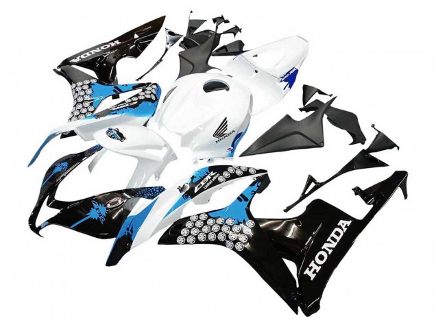 Compra Carenados Moto Honda CBR600RR 2007-2008 - Blanco Azul Claro Negro Brillante