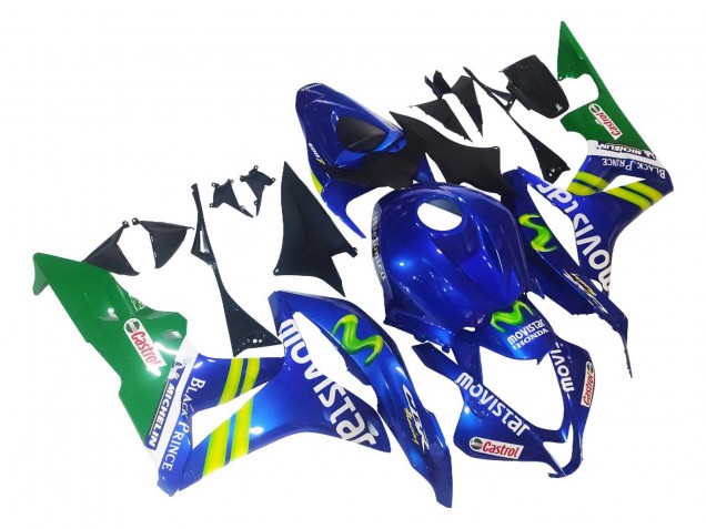 Compra Carenados Moto Honda CBR600RR 2007-2008 - Azul Verde MoviStar Castrol