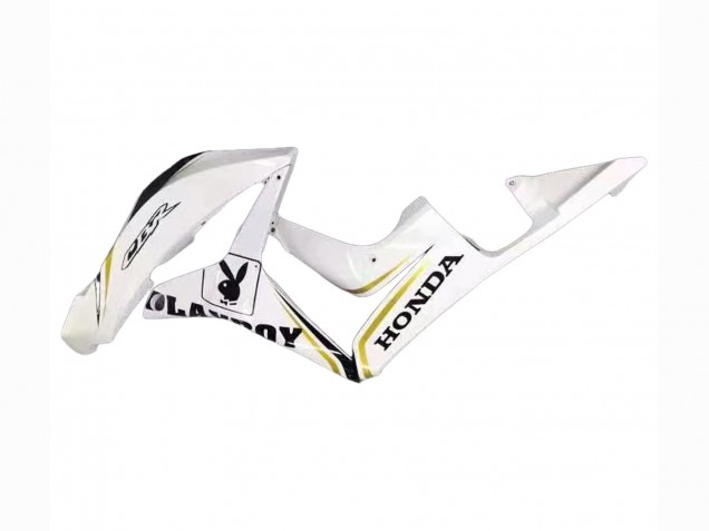 Compra Carenado Moto Honda CBR600RR 2007-2008 - Blanco Oro Negro Brillante Playboy
