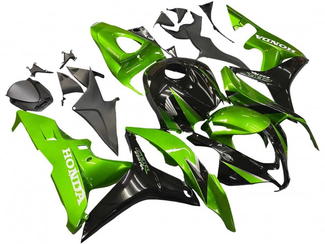 Compra Kits Carenado Moto Honda CBR600RR 2007-2008 - Verde Negro Brillante