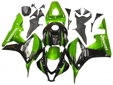 Compra Kits Carenado Moto Honda CBR600RR 2007-2008 - Verde Negro Brillante
