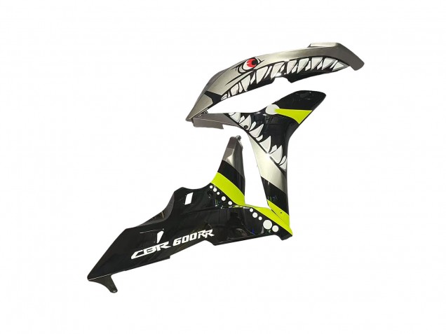 Compra Carenados Moto Honda CBR600RR 2007-2008 - Gris Fluorescent Amarillo Tiburón