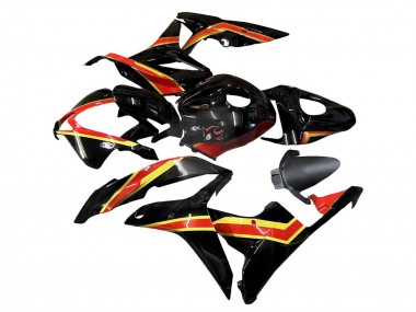 Compra Carenados Moto Honda CBR600RR 2007-2008 - Rojo Oro Negro Brillante