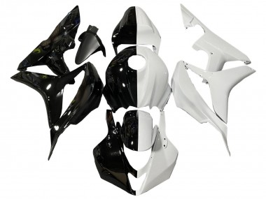 Compra Carenados Moto Honda CBR600RR 2007-2008 - Blanco Negro Brillante Dividir