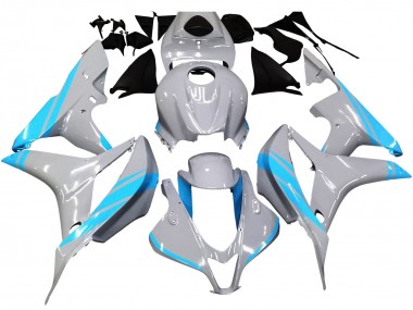 Compra Carenados Moto Honda CBR600RR 2007-2008 - Gris Brillante Azul Claro