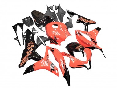 Compra Carenados Moto Honda CBR600RR 2007-2008 - Naranja Negro Brillante Repsol
