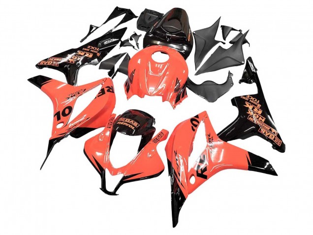 Compra Carenados Moto Honda CBR600RR 2007-2008 - Naranja Negro Brillante Repsol