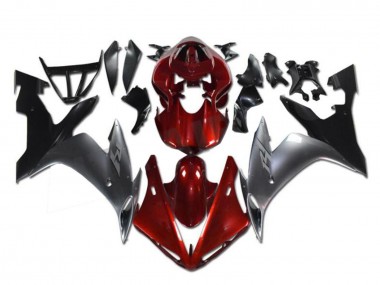 Compra Carenados Moto Yamaha YZF R1 2002-2003 - Rojo Plata Negro