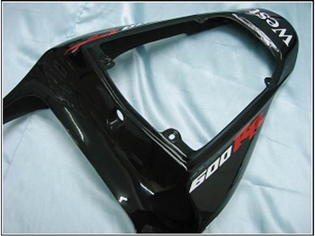 Compra Carenados Moto Honda CBR600RR 2007-2008 - Negro Brillante Blanco West