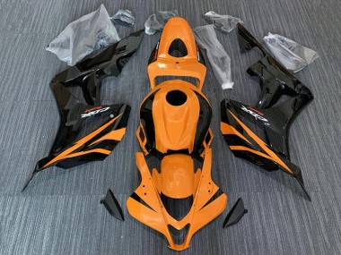 Compra Carenados Moto Honda CBR600RR 2007-2008 - Naranja Negro Brillante Carrera