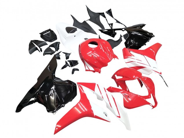 Compra Kits Carenado Moto Honda CBR600RR 2009-2012 - Blanco Rojo Negro Brillante