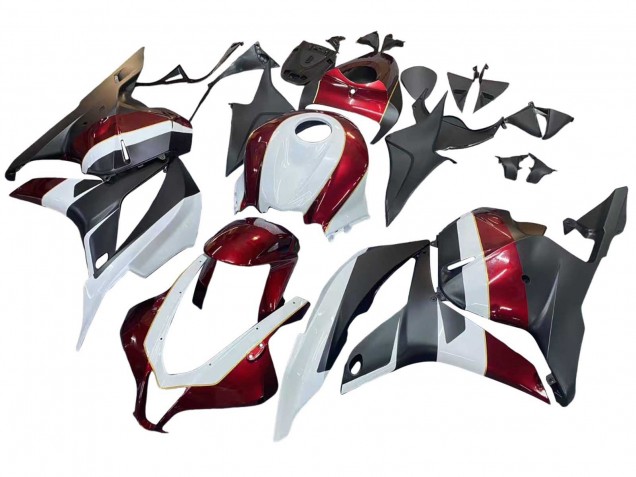 Compra Carenados Moto Honda CBR600RR 2009-2012 - Blanco Rojo Negro Mate