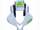 Compra Carenados Moto Honda CBR600RR 2009-2012 - Blanco Verde Negro Brillante Hannspree