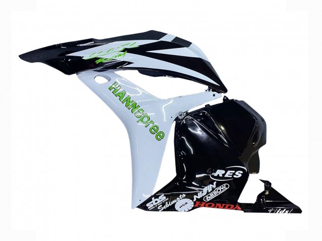 Compra Carenados Moto Honda CBR600RR 2009-2012 - Blanco Verde Negro Brillante Hannspree