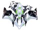 Compra Carenados Moto Honda CBR600RR 2009-2012 - Blanco Verde Negro Brillante Hannspree