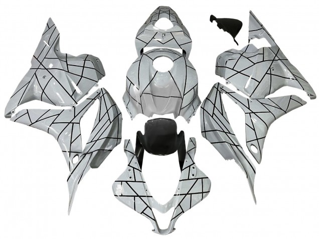 Compra Carenados Moto Honda CBR600RR 2009-2012 - Blanco Gris Negro Línea