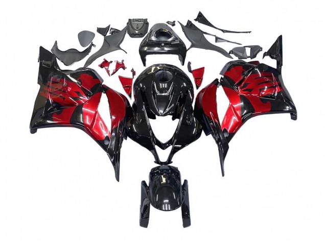 Compra Carenados Moto Honda CBR600RR 2009-2012 - Rojo Negro Brillante